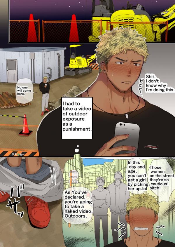 An Orgy Manga About Blondes And Construction Workers